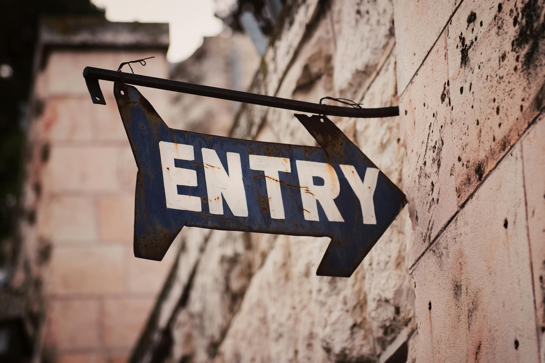 entry signage